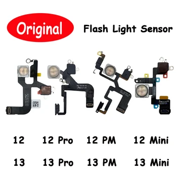 1 adet Orijinal Yakınlık Mesafe Ortam Flaş Işığı Sensörü LED Flex Kablo Yedek Parçalar İphone 12 13 14 Pro Max mini