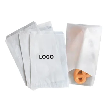 Özel ürün、Özel Logo Beyaz gıda Sınıfı Gres Sandviç Fırın Çerezleri Aperatifler İçin Dayanıklı Kaplamalı Balmumu Kaplı Fransız Frie