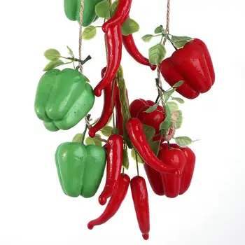 Yapay Köpük Sebze Sahte Fıstık Soğan Sarımsak Mısır Kırmızı Biber Çin Dekor Meyve Mutfak Sebze Vitrin Dekor