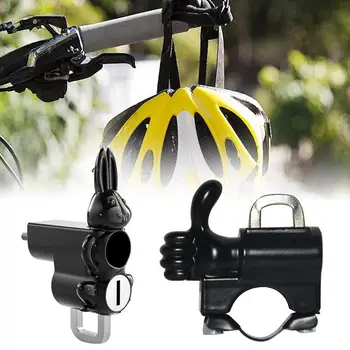 Bisiklet Kilidi Güvenlik Anti Hırsızlık Kilidi Evrensel Çok Fonksiyonlu Elektrikli Scooter Kilidi için Kanca ile Yürüyüş Dağ Bisikleti Motosiklet