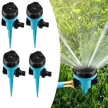 Dönen Sprinkler Bahçe İçin Otomatik Sulama Memesi Dönen Su Yağmurlama Hızlı Bağlantı Çim Memesi Sulama Malzemeleri