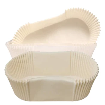 120 Paket Yağlı Ekmek Teneke Gömlekleri Düz Kenar Pişirme parşömen kağıdı Yapışmaz kek tavaları Kek Teneke Astar