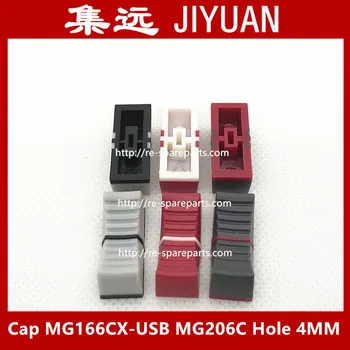 Mikser Potansiyometre anahtarı İtme Kapağı MG166CX-USB MG206C Delik 4MM Gri Kırmızı Derin Gri