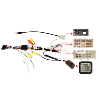 Ekranlı Subaru için JOYING Özel Bağlantı Kablo Demeti Güç Adaptörü