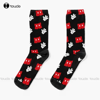 Tüm Hayallerinizin Gerçekleştiği Yer Mickey Çorap futbol çorapları Noel Moda Yeni Yıl Hediye Unisex Yetişkin Genç gençlik çorapları Özel