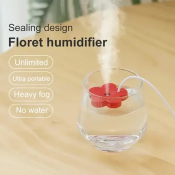 Araba Masaüstü Su Bardağı Ev Atomizer Mini Nemlendiriciler Hava Mist Maker USB Çiçek Paketi Taşınabilir Uygun Öğrenci Ofis