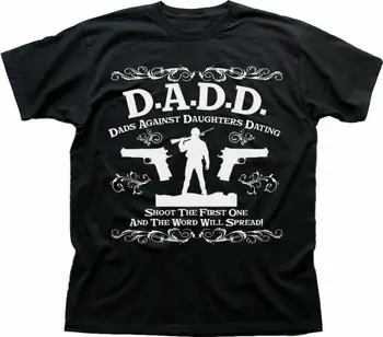 DADD Babalar Kızlarına Karşı Çıkıyor komik baba siyah tişört 9599