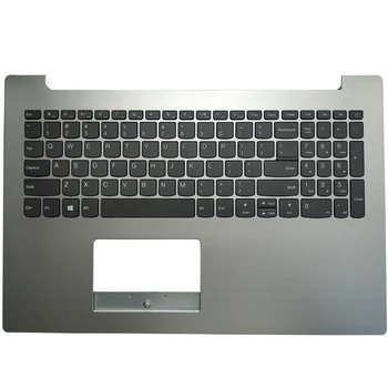 Yeni Laptop İngilizce Klavye İçin Lenovo IdeaPad 320-15 320-15IAP 320-15AST 320-15IKB ABD klavye Gümüş Palmrest Kapak