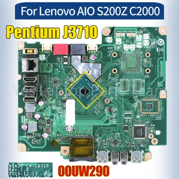 AIA30 LA-C671P Lenovo AIO İçin S200Z C2000 Anakart 00UW290 SR2KQ Pentium J3710 100 % Test All-in-one Laptop Anakart