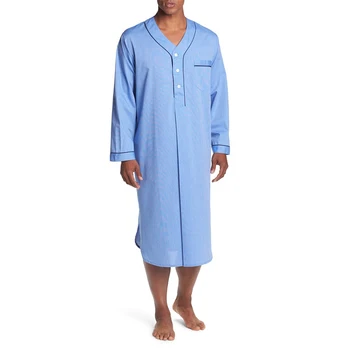 Gecelik Erkekler \ \ \ Gecelik Gecelik Gecelik Pijama Pijama Bornoz Pijama Sonbahar Rahat Bahar Pamuk 2022