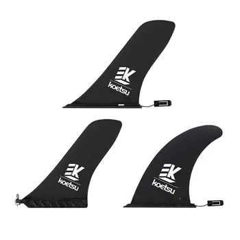 Sörf tahtası Yüzgeçleri Siyah Sörf Kuyruk Dümen Yedek Uzun Tahta Kuyruk Yüzgeci