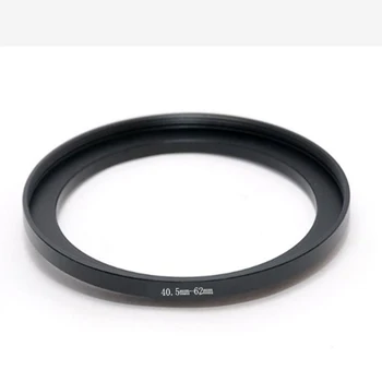 Alüminyum Siyah Step Up Filtre Halkası Adım 40.5 mm - 62mm 40.5-62mm 40.5 ila 62 Adaptörü lens adaptörü Canon Nikon Sony DSLR Kamera Lens için