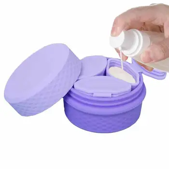 Boş Makyaj Kavanoz Sızdırmaz Mini Kozmetik Kapları Günlük Essentials Saklamak İçin Losyonlar Kremler Şampuanlar Tozlar Çeşniler Dıy