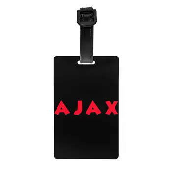 Ajax Mektup Baskı Bagaj Etiketi Seyahat Bavul Amsterdam Futbol Gizlilik Kapak KİMLİK Etiketi