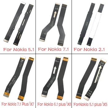 5 Adet, Nokia 2 İçin Orijinal 2.1 3 3.1 Artı 5 5.1 6 6.1 7 7.1 8X5X6X7 Ana FPC lcd ekran Bağlantı Anakart Flex Kablo Şerit