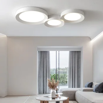 Modern Minimalist kare yuvarlak Led tavan lambaları oturma yemek odası ev dekor yatak odası tavan ışıkları lndoor aydınlatma armatürü