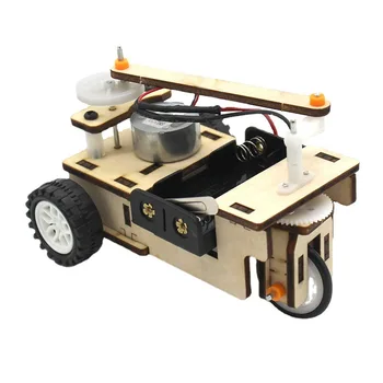 Makine Üç Tekerlekli Bisiklet Dıy Teknolojisi Küçük Üretim çocuk Monte Oyuncak Modeli