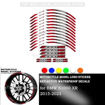 Motosiklet tekerleği Sticker Su Geçirmez Hub Çıkartması Jant Şerit Bant 17 İnç BMW S 1000 İçin S1000 XR 1000XR 2015-2023 2019 2020 2021
