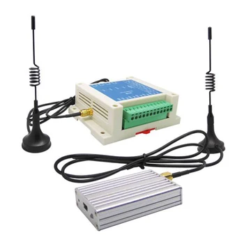 1 takım / grup SK108U + Anten-500 mw max 3 Km uzun mesafe PC kontrol Bire bir kablosuz anahtarı kontrol sistemi
