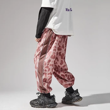 Erkek Pantolon Yüksek Streetwear günlük pantolon İpli 2023 Harajuku Gevşek Sweatpants