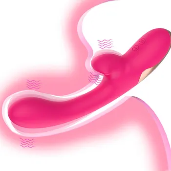 10 Hız G Noktası Vibratör Yapay Penis Kadınlar için USB Şarj Edilebilir Güçlü Vibratör Klitoris stimülasyon Masaj Kadın Yetişkin seks oyuncakları