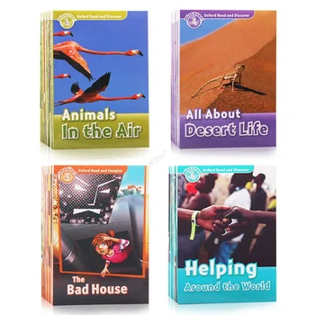 Seviye 3-6 Oxford İngilizce Oku ve Keşfet Okuma Öğrenme Çocuğun çocuklar için hikaye resimli kitapları okumasına yardımcı Olmak