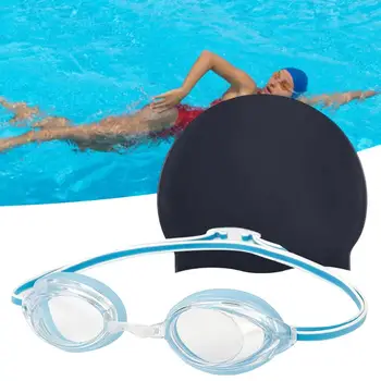 Çevre Dostu Tüplü Gözlük Rahat Giyen Yüzme Evrensel Yüzme Havuzu Su Geçirmez Yüzmek Şapka