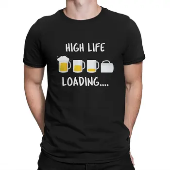 Bira Sevgilisi babalar Günü Hediyesi Adam TShirt Yüksek yaşam Yükleme Moda T Shirt Grafik Tişörtü Hipster