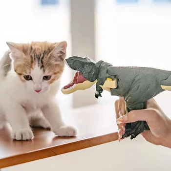 Dinozorlar Basın Dinozorlar Oyuncak çocuk stres oyuncakları Dekompresyon Oyuncak Teleskopik Salıncak Dino Modeli Çocuklar