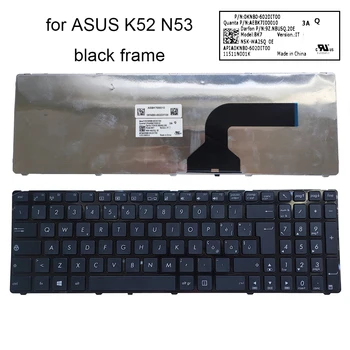 Orijinal İtalyan Klavye İçin ASUS N53 K52 X61 N61 G60 G51 X54HR X54HY N53T IT Euro qwerty yedek klavyeler 0KNB0-602DIT00