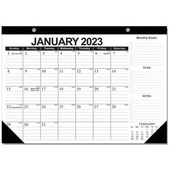 2023-2024 Duvara Asılı Organize Ev Ofis Tarihleri 18 Ay Yapılacaklar Listesi Aylık Hedef Günlük Planlama Büyük Notlar Masa Takvimi