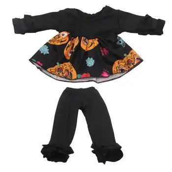 Moda cadılar bayramı oyuncak bebek Giysileri Takım Elbise için 18 İnç Bebek Nesil Bebek Çocuk Hediyeler