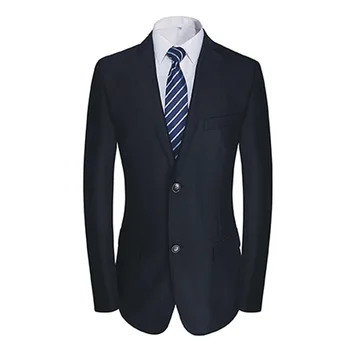 Lin2880-High-end saf yün takım elbise erkek takım elbise