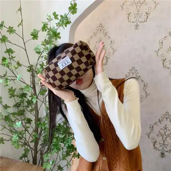Kız Eğlence Bayan Ekose Büyük kapasiteli Yıkama çantası Kalem Kutusu Ruj Çantası Kadın kozmetik çantası Çanta
