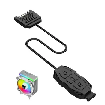 ARGB Adaptörü 5V Kararlı ARGB Denetleyici RGB led ışık Şerit Konnektörleri 3-Pin Geniş Lehimsiz Şerit Şerit Jumper Uzatma