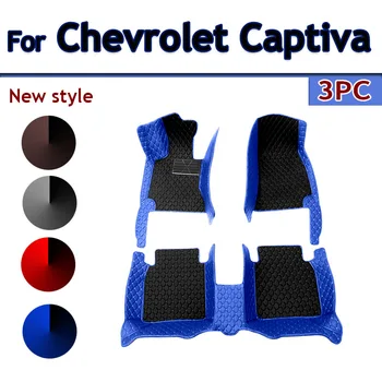 Araba Paspaslar Chevrolet Captiva İçin CN202S 2019 2020 2021 2022 5 set su Geçirmez araba paspasları Tapetes Para Automovil Araba Aksesuarları