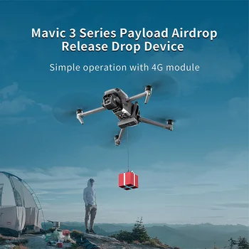 Drone Airdrop Sistemi Bırakma Damla Cihazı Düğün Önerisi Teslimat Cihazı İçin Uyumlu DJI Mavic 3 / Mavic 3 Klasik / Pro Drones