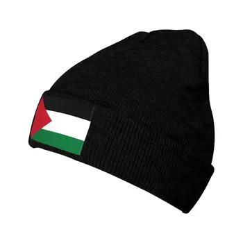 Filistin bayrağı Şapka Sonbahar Kış Skullies Beanies Yeni Filistin Gazze Arapça Kap Unisex Kaput