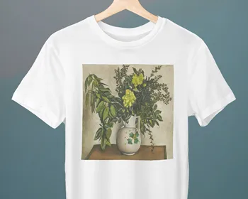 Yaprak dökmeyen John Aldridge Boyama Unisex T-shirt Sanat Tee