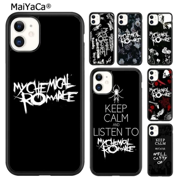 MaiYaCa Benim Kimyasal Romantizm Telefon Kılıfı iPhone 15 SE2020 6 7 8 artı XR XS 11 12 mini 13 14 pro max kabuk coque