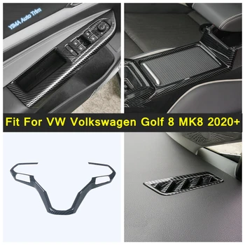 Kol dayama pencere camı Kaldırma / direksiyon / Bardak Tutucu / Dashboard AC Vent Kapak Trim İçin VW Volkswagen Golf 8 MK8 2020 - 2023