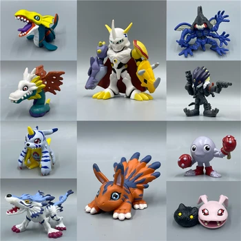 Digimon Macera Animasyon Çevre Birimleri Dilumon Pichumon Garurumon Karikatür Kawaii Koleksiyon Modeli Süsler çocuk Oyuncakları