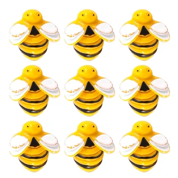 50 Adet Arı Raptiyeler Sevimli Arılar Başparmak Meseleye Dekoratif Raptiyeler Özellik Duvar, Beyaz Tahta, Mantar Pano, Fotoğraf Duvar, Haritalar
