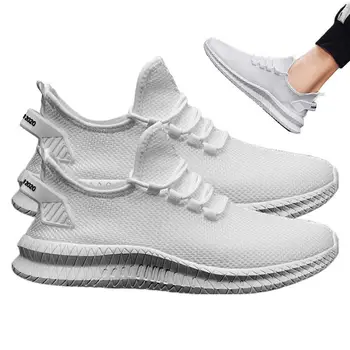 Erkek koşu ayakkabıları erkek ayakkabısı Kaymasını Önler Kadın Moda Sneakers Konfor Kama Platformu