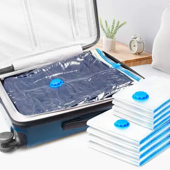 Vakumlu saklama torbaları Seyahat Sıkıştırma Paketi Sıkıştırılmış Dolap ev düzenleyici Yastıklar için Giysi Yatak Katlanabilir Mühür