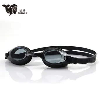 XUNYOU Silikon yüzme gözlükleri Yetişkin HD Anti-sis Su Geçirmez Küçük Çerçeve Yüzmek Gözlük Yüzme Ekipmanları Özelleştirilmiş Toptan