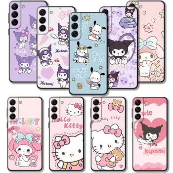 Pochacco Kuromi Hello Kitty telefon Kılıfı İçin Samsung Galaxy S23 S22 S21 S20 FE Ultra S10 S9 S8 Artı Not 20Ultra 10 Artı Kapak