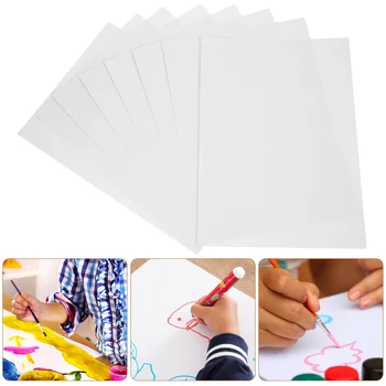 50 Yaprak Çizim Kağıdı Boş Çizim Kağıdı Çocuk Çizim Kağıdı Çizim Kaynağı