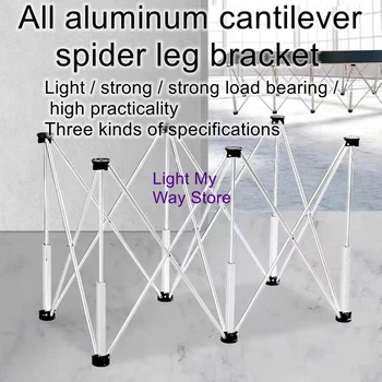 Alüminyum alaşım örümcek bacak katlanır teleskopik tezgah 15 bacaklar ahşap ev mobilya kaya kurulu parça kesme