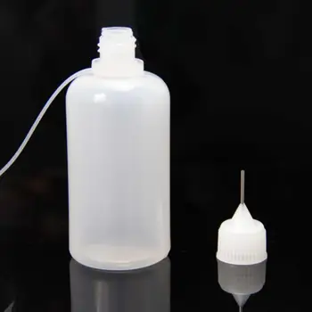 10ml 30ml Plastik Sıkılabilir Ucu aplikatör şişesi doldurulabilir Damlalık Şişeler İğne Ucu Kapakları Tutkal DIY